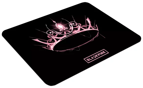 Podkładka pod mysz BlackPink pink crown The Album cover 60x40cm