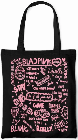 Torba na ramię BlackPink iconic words