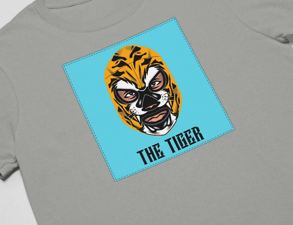 Koszulka z naszywką  The Tiger