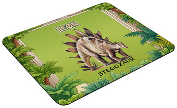 Podkładka Dinozaury Stegozaur z imieniem dziecka 60x40cm