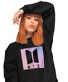 Bluza z naszywką BTS LOGO 02