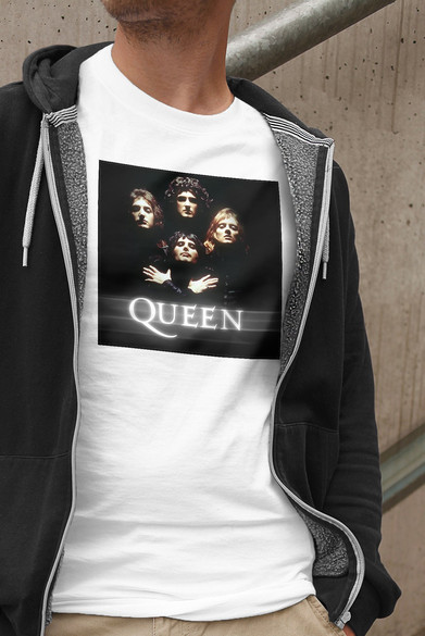 Koszulka z naszywką Queen Bohemian Rhapsody