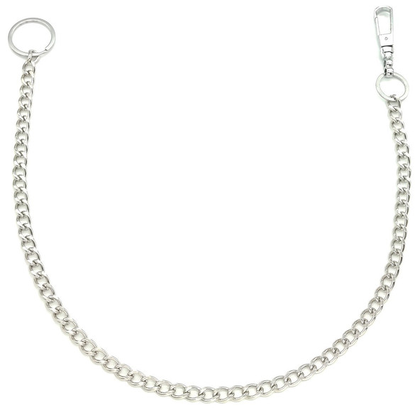 Łańcuch do spodni Ładny MODNY Srebrny 23