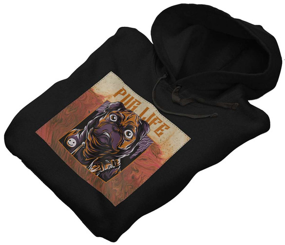 Bluza z naszywką PUG LIFE