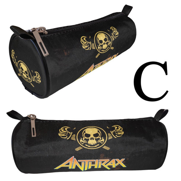 ANTHRAX Piórnik szkolny tuba WZORY