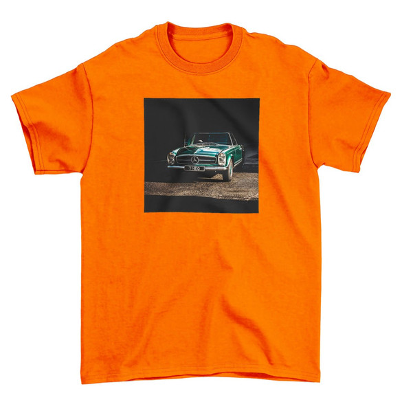 Koszulka z naszywką Mercedes classic