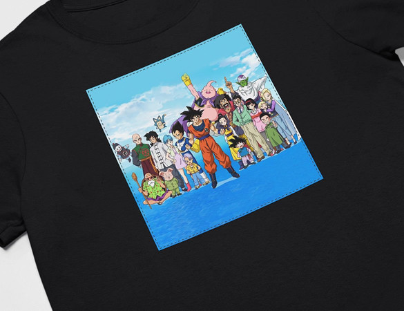 Koszulka z naszywką Dragon Ball 07