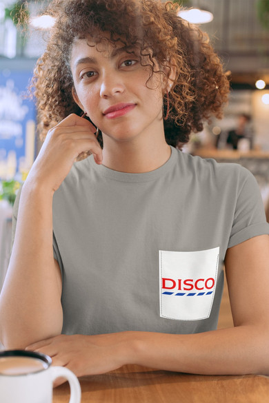 Koszulka z kieszonką DISCO