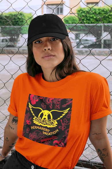 Koszulka z naszywką AEROSMITH 