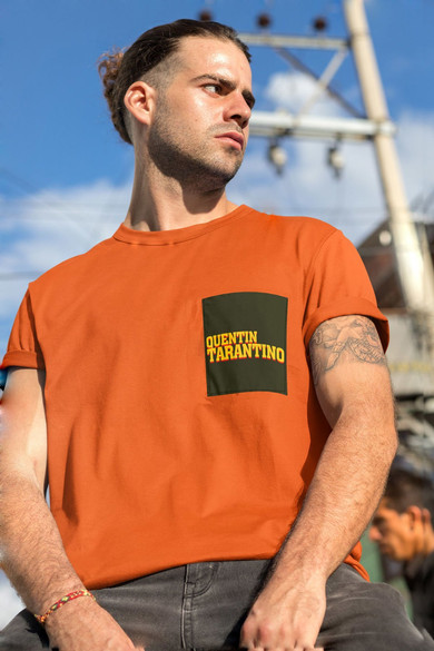 Koszulka z kieszonką QUENTIN TARANTINO