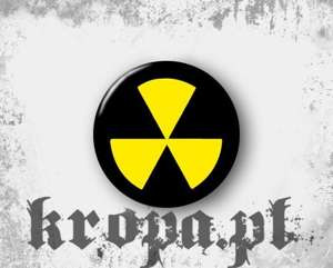 Przypinka Radioactive