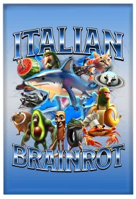 Magnes Italian Brainrot Ekipa większa Stworków włoskich brainrotów