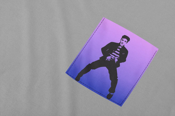 Koszulka z kieszonką ELVIS PRESLEY 01
