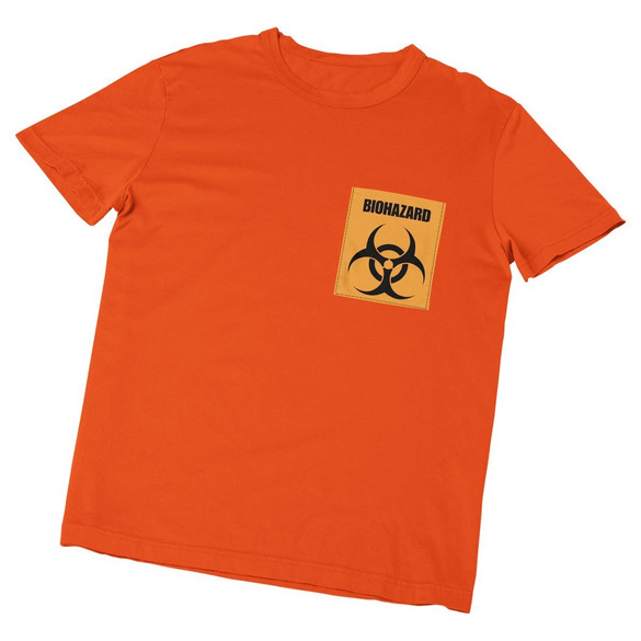 Koszulka z kieszonką Biohazard