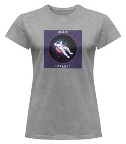 Bluzka damska z naszywką I need my space