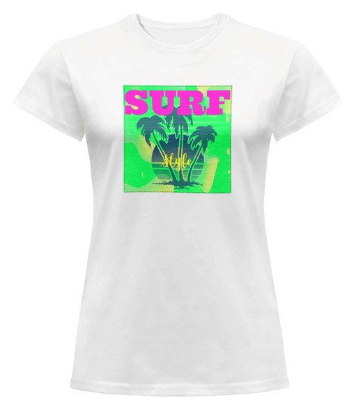 Bluzka damska z naszywką Surf