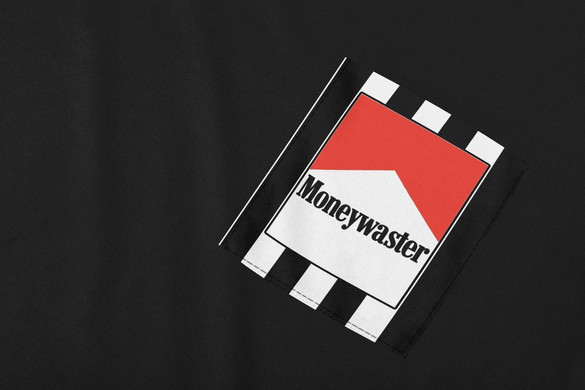 Koszulka z kieszonką MONEYWASTER