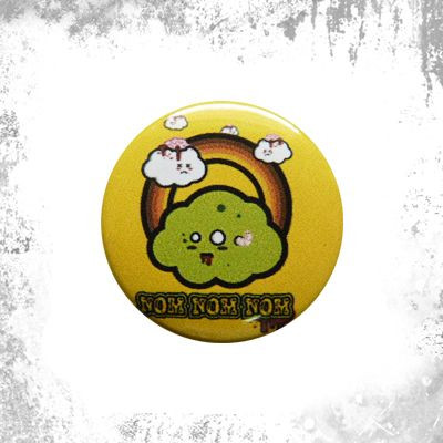 Przypinka NOM NOM NOM