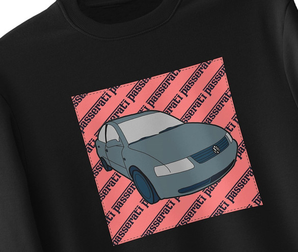 Bluza z naszywką Volkswagen passerati