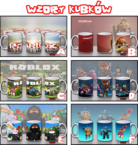 ROBLOX Zestaw na Prezent z Imieniem + Gratisy Fana