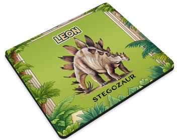 Podkładka Dinozaury Stegozaur z imieniem dziecka 36x29cm