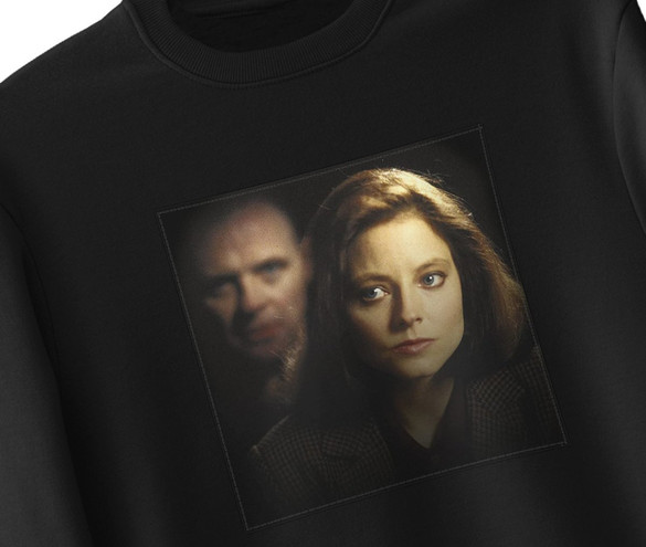 Bluza z naszywką Milczenie owiec 01