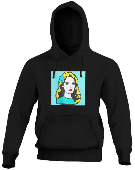 Bluza z naszywką LANA DEL REY pop art