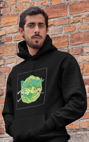 Bluza z naszywką RICK AND MORTY 01
