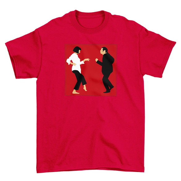 Koszulka z naszywką Pulp Fiction Dance