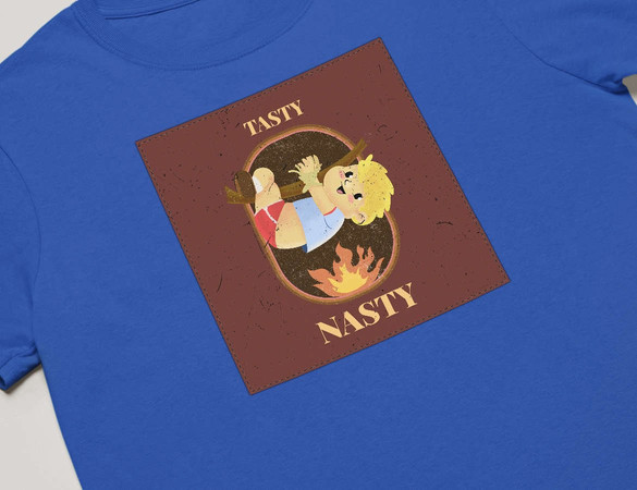 Koszulka z naszywką Tasty Nasty