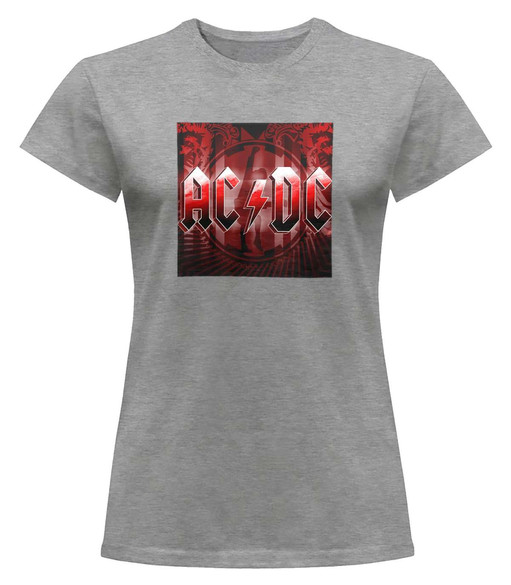 Bluzka damska z naszywką AC/DC Black Ice