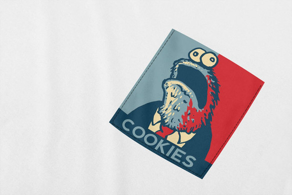 Koszulka z kieszonką CIASTECZKOWY POTWÓR 02