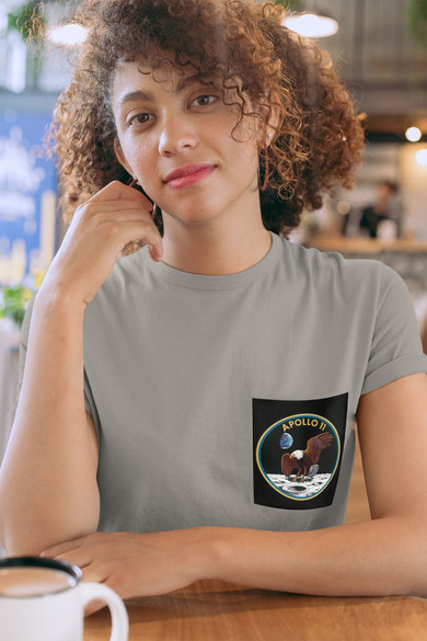 Koszulka z kieszonką APOLLO 11