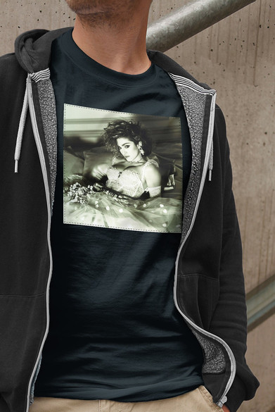 Koszulka z naszywką MADONNA young 02