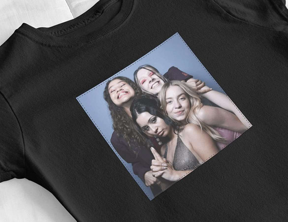 Bluzka damska z naszywką Euphoria Ladies