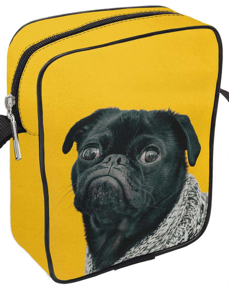 Torba Listonoszka Mops Pug 01 Dodaj Napis!