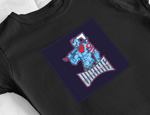 Bluzka damska z naszywką VIKING 02