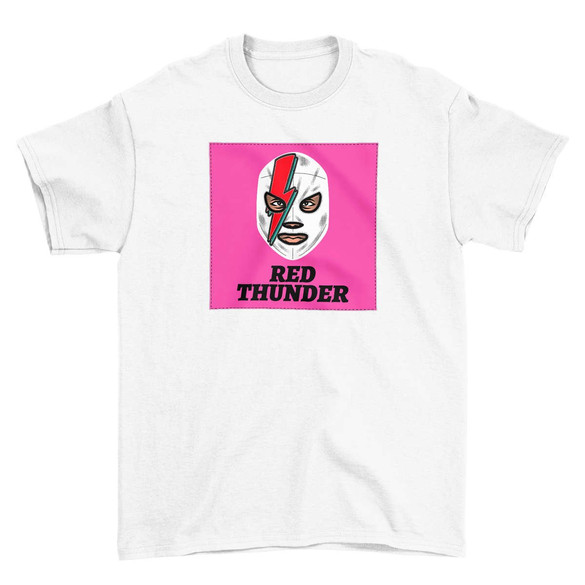Koszulka z naszywką Red Thunder