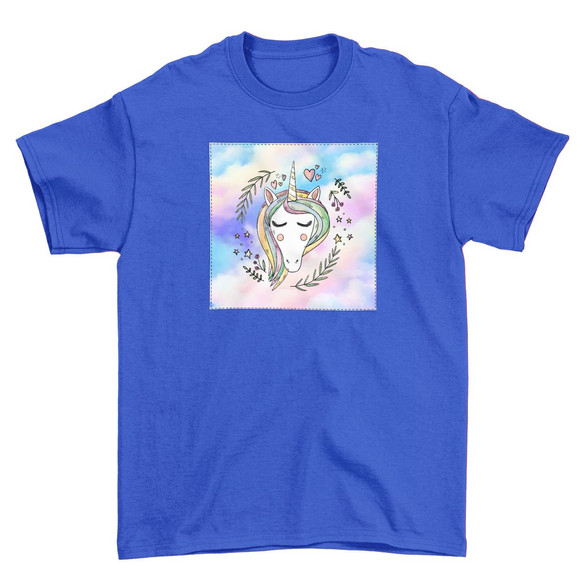 Koszulka z naszywką Unicorne 01