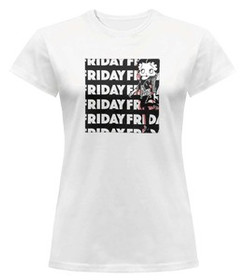 Bluzka damska z naszywką FRIDAY FRIDAY
