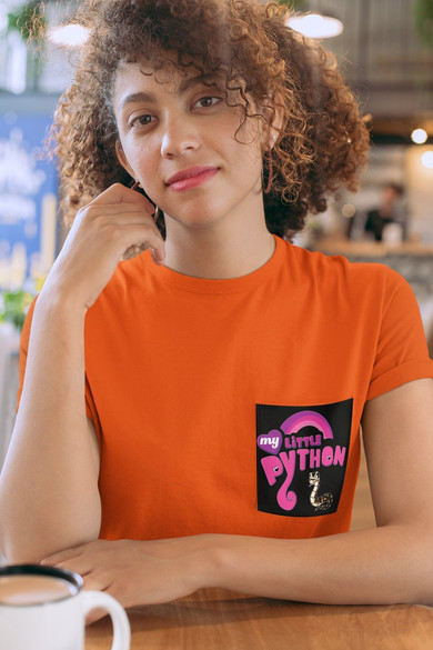 Koszulka z kieszonką My Little Python