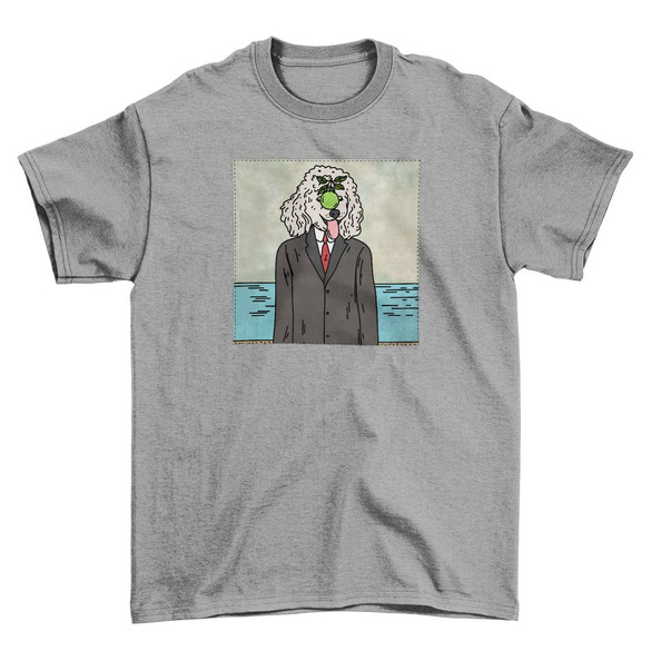 Koszulka z naszywką DOG PARODY: Syn człowieczy