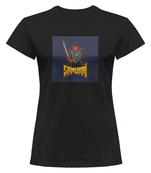 Bluzka damska z naszywką SAMURAJ 02