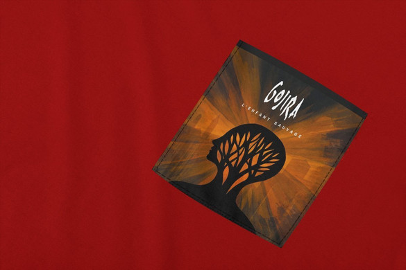 Koszulka z kieszonką Gojira