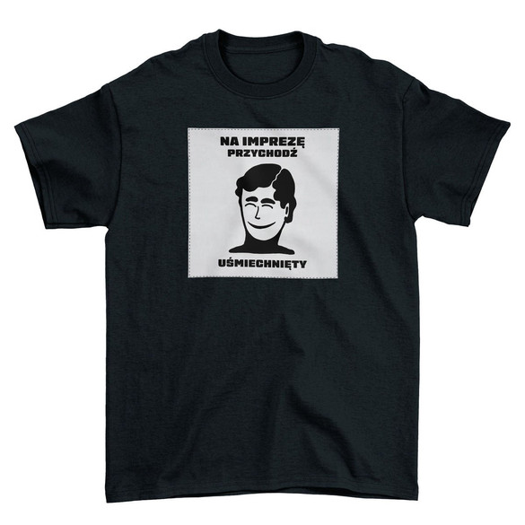 Koszulka z naszywką PRL- Impreza