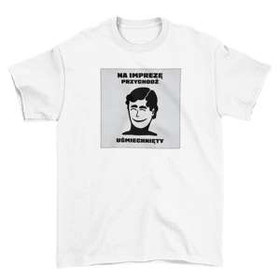 Koszulka z naszywką PRL- Impreza