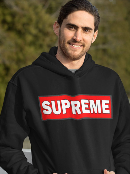 Bluza z naszywką SUPREME