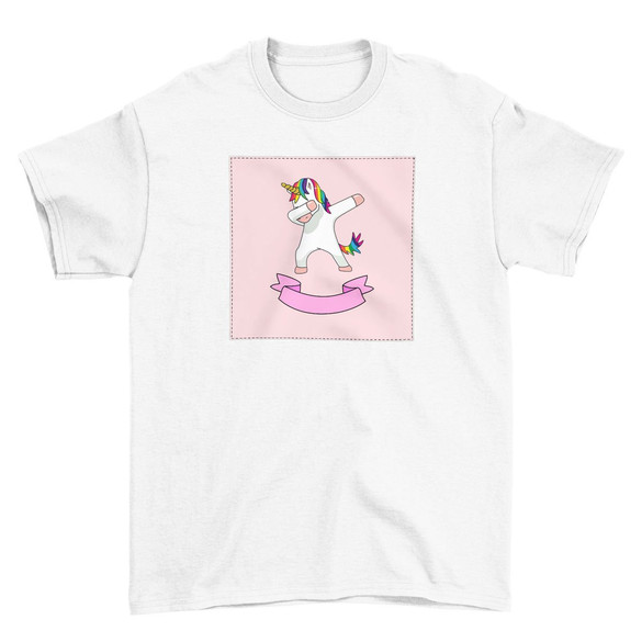 Koszulka z naszywką Unicorne 05