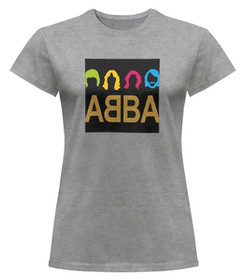 Bluzka damska z naszywką ABBA logo
