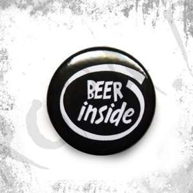Przypinka Beer Inside